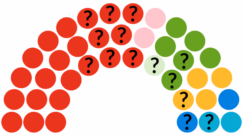 2026 Exeter local elections guide current city council seat distribution graphic