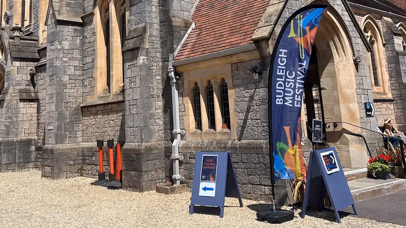 Budleigh Music Festival venue St Peters Church